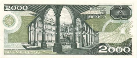 Mexikó 1984-89. 500P, 1000P, 2000P T:I