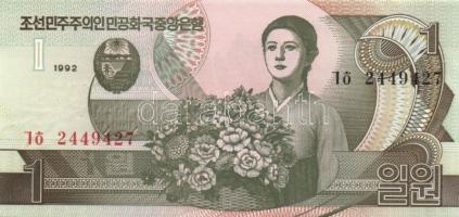 Észak-Korea 1992. 1W, 50W T:I