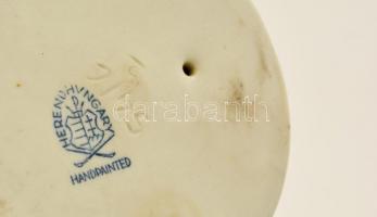 Herendi hétmérföldes csizmás fiú, kézzel festett, hibátlan, jelzett, m: 20,5 cm