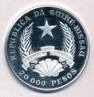 Guinea-Bissau 1993. 20.000P Ag "Elefánt" T:PP karc
Gunea-Bissau 1993. 20.000 Pesos Ag &qu...