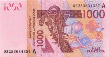 Nyugat-Afrikai Államok/Elefántcsontpart 2003. 1000Fr T:I