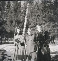 Vegyes fotónegatív tétel (síelők a Tátrában, teniszezők, katonák, stb.), 22 db, 6x6 cm