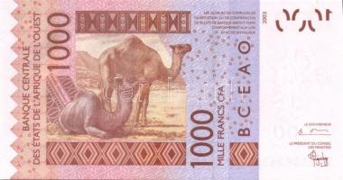 Nyugat-Afrikai Államok/Elefántcsontpart 2003. 1000Fr T:I
