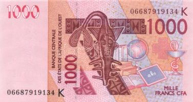 Nyugat-Afrikai Államok/Szenegál 2003. 1000Fr Sign.31 T:I