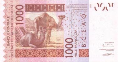 Nyugat-Afrikai Államok/Szenegál 2003. 1000Fr Sign.31 T:I