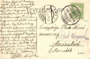 Lippa, Lipova; Állami polgári és kereskedelmi iskola. W. L. Bp. 6156. / school (EK)