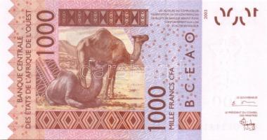 Nyugat-Afrikai Államok/Togó 2003. 1000Fr T:I