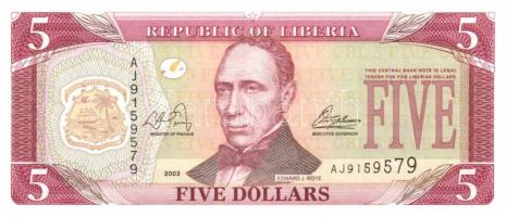 Libéria 2003. 5$ T:I