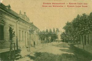 Máriaradna, Radna; Kossuth Lajos utca. 3039. / street view (EK)