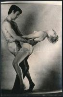 Pornográf jelenetek, 6 db fotó, 9x14 cm