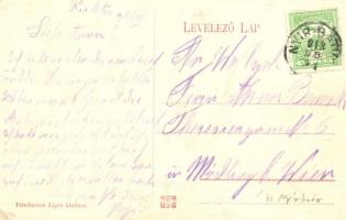 Nyírbátor, Piac tér, Klein József üzlete, Hungária Kávéház, Népsegélyező egylet, adóhivatal, Friedma...