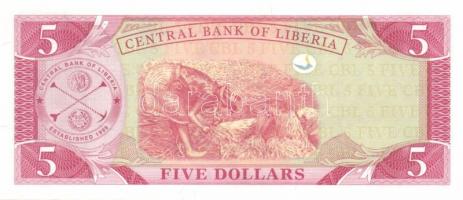 Libéria 2003. 5$ T:I