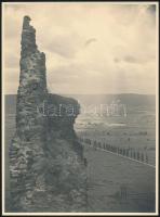 cca 1950-1960 Magyarországi várak, 5 db fotó, 17x23 cm