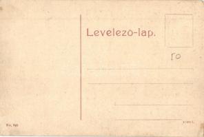 Beszterce, Bistritz, Bistrita; Beutlergasse / Erszény utca, Evangélikus templom. No.  398. / street ...