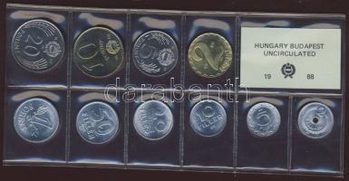 1988. 2f-20Ft 10klf db, szettben T:BU
