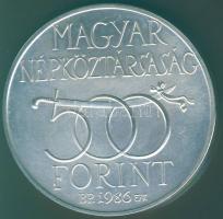 1986. 500Ft Ag "Buda visszafoglalása.." T:BU