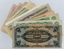 14db-os vegyes magyar és külföldi bankjegy tétel T:III,III-