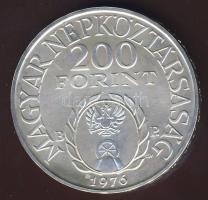 1976. 200Ft Ag "II.Rákóczi Ferenc" T:BU