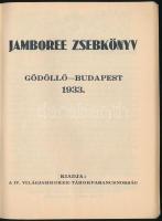 1933 Jamboree zsebkönyv. Gödöllő - Budapest, 1933, a IV. Világjamboree-táborparancsnokság. Az 1933. ...