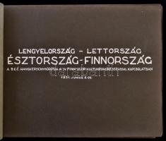 1931 A Budapesti Egyetemi Énekkórus lengyelországi, lettországi, észtországi és finnországi turnéját...