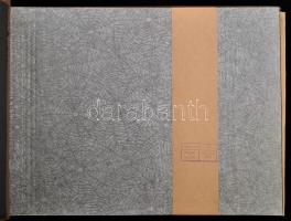 Régi vadászmotívumos fotóalbum, használatlan, eredeti kartontokban, jó állapotbaná