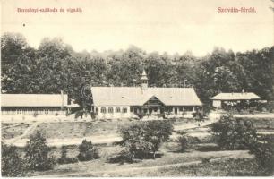 Szováta, Sovata; Bercsényi szálloda és vigadó. Divald Károly kiadása / hotel and restaurant (EK)