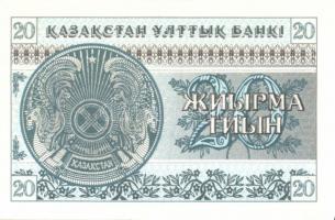 Kazahsztán 1993. 1t, 2t, 5t, 10t, 20t, 1T, 3T, 5T, 10T, 20T, 100T T:I