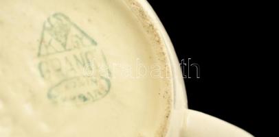 Gránit itatócsésze, jelzett, kis kopásokkal, m: 8 cm