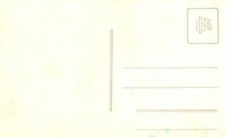 Debrecen, Kostya János arany, ezüst, ékszer és óraraktára, belső. Széchenyi utca 1. reklámlap / Hung...