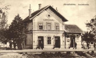 1929 Jánoshalma, vasútállomás/ Bahnhof / railway station