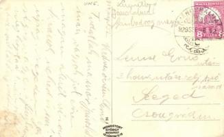 1929 Jánoshalma, vasútállomás/ Bahnhof / railway station