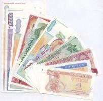 11db-os vegyes külföldi bankjegy tétel, közte Olaszország, Ukrajna, Jugoszlávia és Transznisztria T:I--III 11pcs of various banknotes, including Italy, Ukraine, Yugoslavia and Transnistria C:AU-F