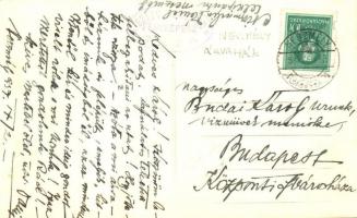 1937 Neszmély, Szépülő Béthel árvaház, csoportkép. Szabó Zsigmond photo