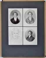 Rudolf Payer-Thurn, Hermann Reuther: Grillparzer im Bilde. Wien, 1930. Bibliophilen-Gesellschaft., 1...