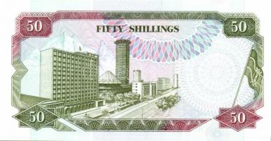 Kenya 1990.10.10. 50Sh T:I