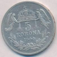 1900KB 5K Ag "Ferenc József" T:2- Adamo K7