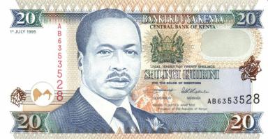 Kenya 1995-96. 20Sh, 50Sh T:I