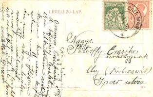 Nagybánya, Baia Mare; Széchenyi liget. W.L. Bp. 6046. Kiadja Jeremiás Jenő / park (fl)