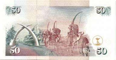 Kenya 1995-96. 20Sh, 50Sh T:I