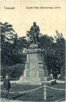 Temesvár, Timisoara; Scudier Antal táborszernagy szobor. W. L. Bp. 2006. Kiadja Gerő Manó / Scudier statue (EK)