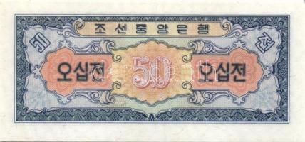Észak-Korea 1959. 1W, 5W, 10W, 50W, 100W teljes sor! T:I