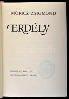 Móricz Zsigmond: Erdély. Bp.,1979, Magyar Helikon-Szépirodalmi Könyvkiadó. Kiadói aranyozott műbőr-k...