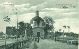 1906 Komárom, Komárno; Rozália templom / church