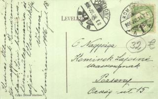 1906 Komárom, Komárno; Rozália templom / church