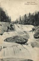 Tátra, Nagy Tarpatak alsó vízesés / Gross Kohlbach, unterer Wasserfall / lower waterfall (EK)