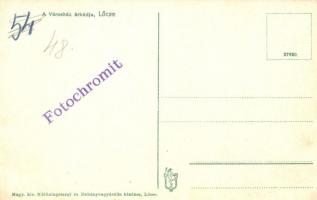 Lőcse, Leutscha, Levoca; Városház árkádja / arcade of the town hall