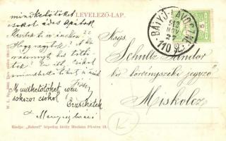 1912 Munkács, Mukacheve, Mukacevo; Sugár út, Kir. Járásbíróság. W.L. Bp. 5662. Rekord Képeslapkirály...