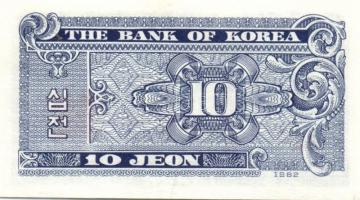 Dél-Korea 1962. 10J, 50J, 1W T:I (2x), I- (1x) + 1973-75. 500W, 1000W T:I,I-