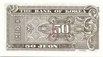 Dél-Korea 1962. 10J, 50J, 1W T:I (2x), I- (1x) + 1973-75. 500W, 1000W T:I,I-