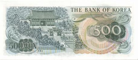 Dél-Korea 1962. 10J, 50J, 1W T:I (2x), I- (1x) + 1973-75. 500W, 1000W T:I,I-